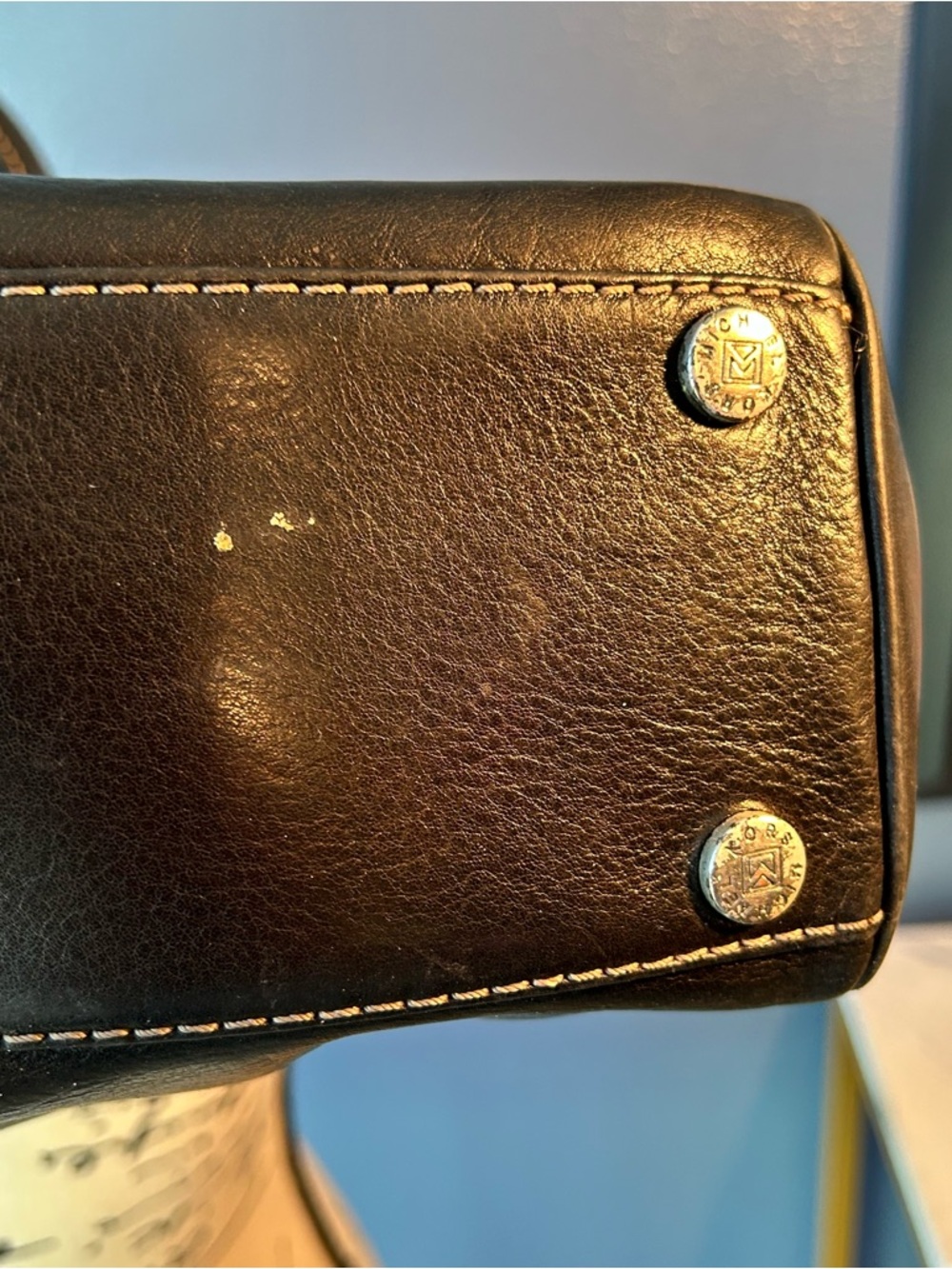 MICHAEL KORS hand saddle multiple compartments tote bag - Picture 3 of 16